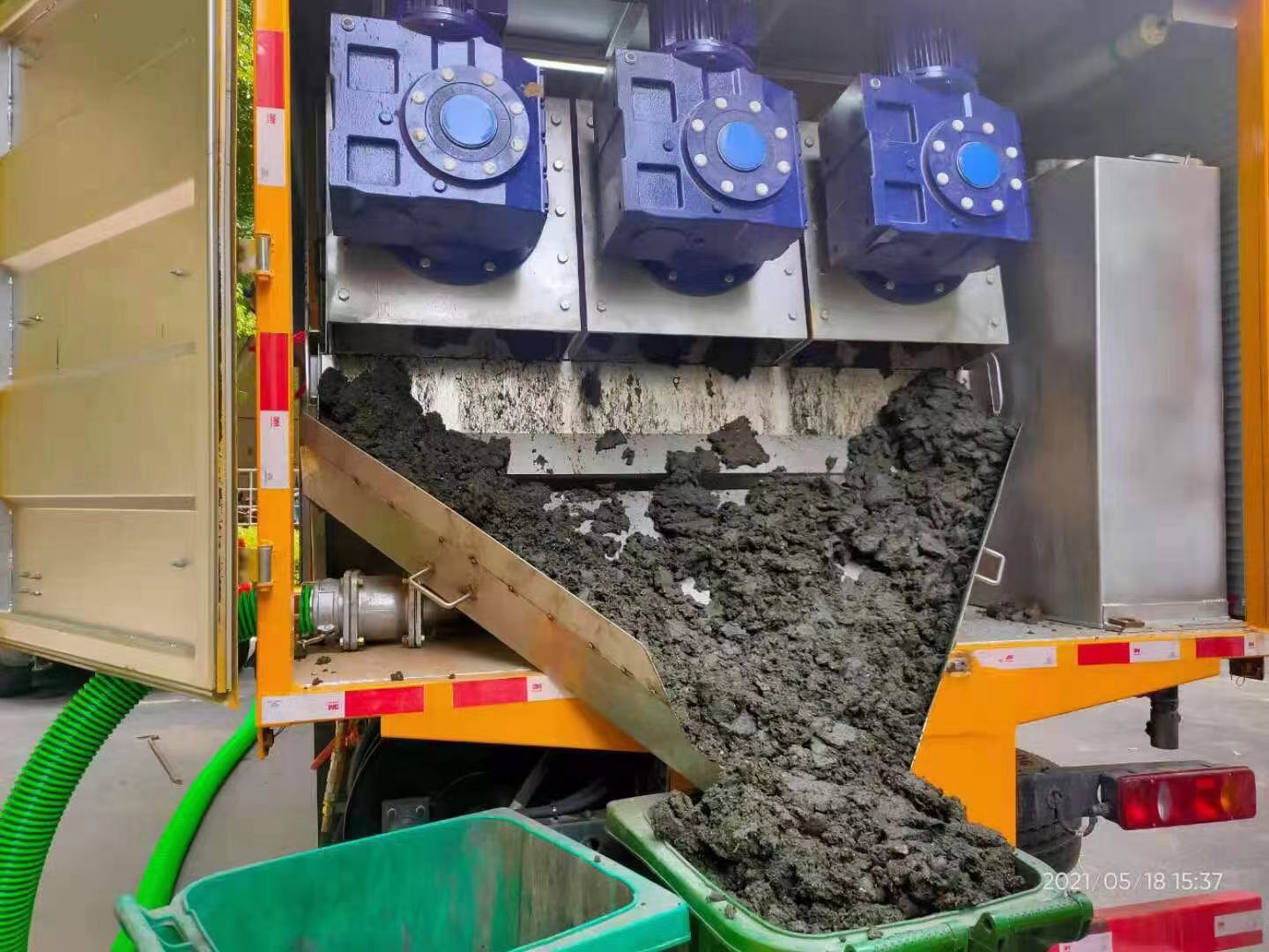 菏泽化粪池清掏城市维护站-泥浆净化干湿分离处理